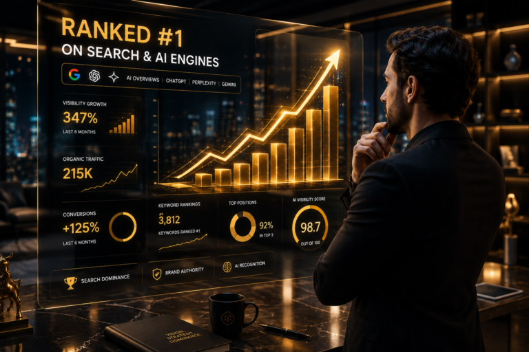 Google Search and AI Engine Optimization Services - Katariya Global